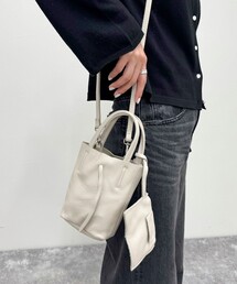 fredy emue | 【MARLON FIRENZE/マーロン フィレンツェ】ストラップ＆ポーチ付きミニトートバッグ(ショルダーバッグ)