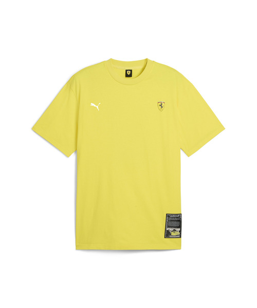 PUMA(プーマ)の「PUMA プーマ メンズ フェラーリ レース カラー スプラッシュ グラップ 半袖(Tシャツ/カットソー・メンズ・イエロー/ホワイト・X-SMALL/SMALL/X-LARGE/LARGE/MEDIUM)」の5枚目の写真