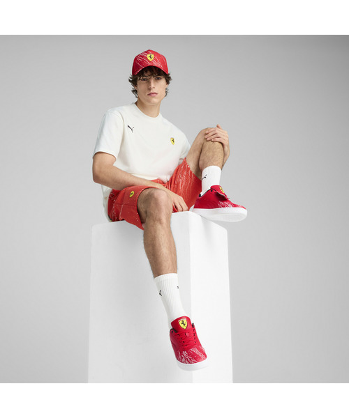 PUMA(プーマ)の「PUMA プーマ メンズ フェラーリ レース カラー スプラッシュ グラップ 半袖(Tシャツ/カットソー・メンズ・イエロー/ホワイト・X-SMALL/SMALL/X-LARGE/LARGE/MEDIUM)」の8枚目の写真
