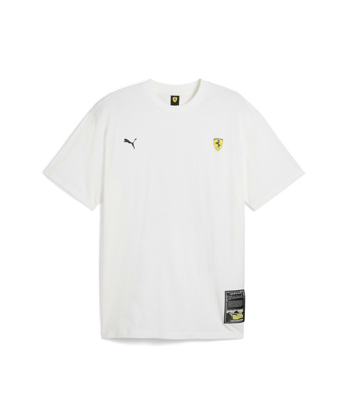 PUMA(プーマ)の「PUMA プーマ メンズ フェラーリ レース カラー スプラッシュ グラップ 半袖(Tシャツ/カットソー・メンズ・イエロー/ホワイト・X-SMALL/SMALL/X-LARGE/LARGE/MEDIUM)」の9枚目の写真