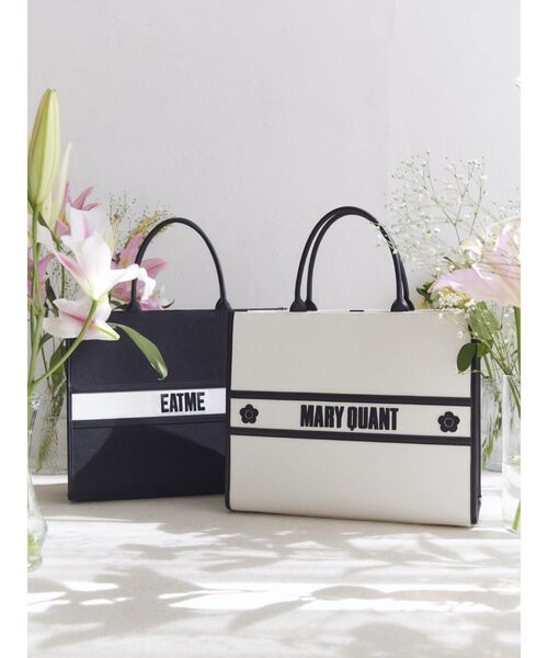 EATME（イートミー）の「【EATME×MARY QUANT】バイカラートートBAG