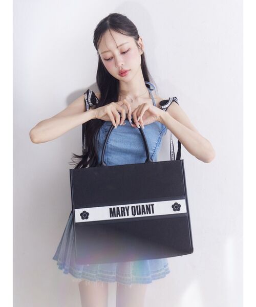EATME(イートミー)の「【EATME×MARY QUANT】バイカラートートBAG(トートバッグ・レディース・オフホワイト/ブラック・FREE)」の7枚目の写真