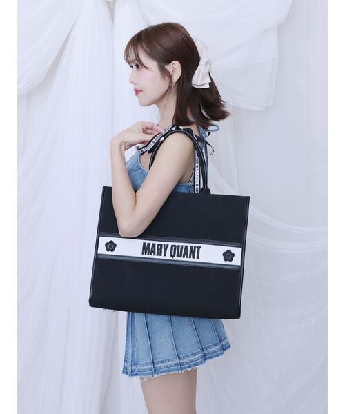 EATME(イートミー)の「【EATME×MARY QUANT】バイカラートートBAG(トートバッグ・レディース・オフホワイト/ブラック・FREE)」の16枚目の写真