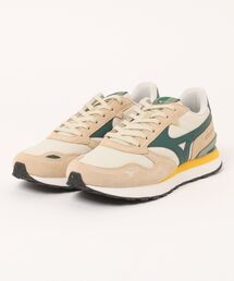 mizuno ミズノ RB87 メンズスニーカー D1GA2352 20 ライトベージュ/グリーン/オレンジ