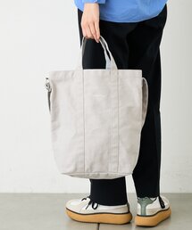 Actually（アクチュアリー）の「Actually キャンバス2WAYショルダーバッグ（トートバッグ）」