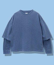 AOZORA | AOZORA/アオゾラ ボーダーレイヤードロンTEE(Tシャツ/カットソー)