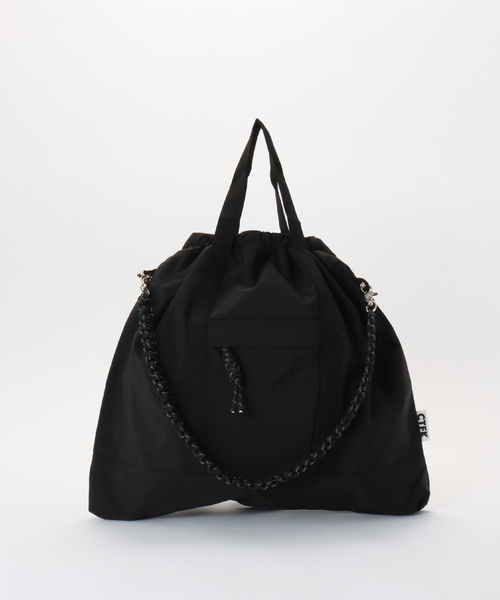 JOINT WORKS（ジョイントワークス）の「CONTROL FREAK/ナイロン3WAYスクエアトート（トートバッグ・レディース・グレー/ブラック・FREE）」の3枚目の写真