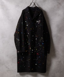 NUMBER (N)INE(io[iC)HAND PAINTED CHAIN STITCH LOGO WORK SHOP COAT / nhyCg `F[Xeb` ShJ [N O VbvR[g(̑AE^[)