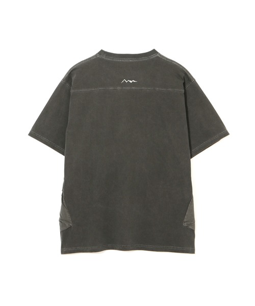 MANASTASH（マナスタッシュ）の「MANASTASH/マナスタッシュ  DISARMED TOP/ディザームドTシャツ（Tシャツ/カットソー・メンズ・ブラック/ライトグリーン・S/M/L/XL）」の3枚目の写真