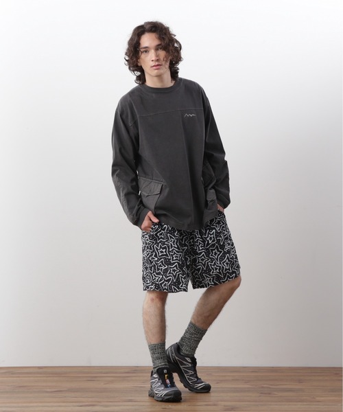 MANASTASH（マナスタッシュ）の「MANASTASH/マナスタッシュ  DISARMED TOP/ディザームドTシャツ（Tシャツ/カットソー・メンズ・ブラック/ライトグリーン・S/M/L/XL）」の10枚目の写真