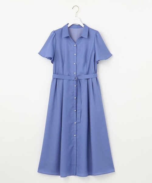 ANY SIS(エニィスィス)の「スムージーポリエステル ワンピース(ワンピース・レディース・ダークブラウン系9/ライトグリーン系9/ネイビー系/ダルブルー系/レッド系・1/2/3)」の17枚目の写真