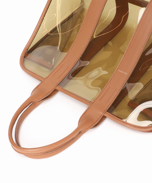 Spick & Span（スピックアンドスパン）の「ORSETTO / オルセット PVC TOTE（トートバッグ・レディース・ブラウン・FREE）」の9枚目の写真
