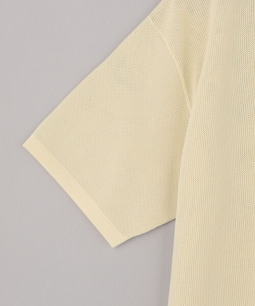 RONEL(ロネル)の「【RONEL】メッシュニットポロシャツ(ポロシャツ・メンズ・ブラック/ベージュ・L/XL/S/M)」の14枚目の写真