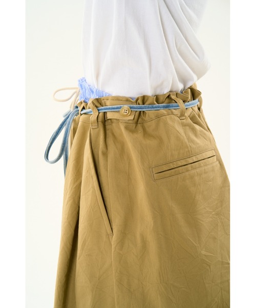 DISCOVERED（ディスカバード）の「WRINKLE OVER SHORTS（その他パンツ・メンズ・ベージュ/ブラック・SMALL/LARGE）」の10枚目の写真