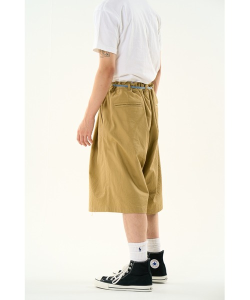 DISCOVERED（ディスカバード）の「WRINKLE OVER SHORTS（その他パンツ・メンズ・ベージュ/ブラック・SMALL/LARGE）」の14枚目の写真