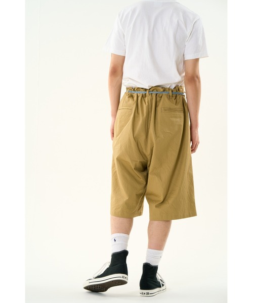 DISCOVERED（ディスカバード）の「WRINKLE OVER SHORTS（その他パンツ・メンズ・ベージュ/ブラック・SMALL/LARGE）」の15枚目の写真