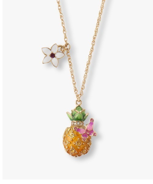 パイナップルモチーフ ネックレス（ネックレス）｜ANNA SUI