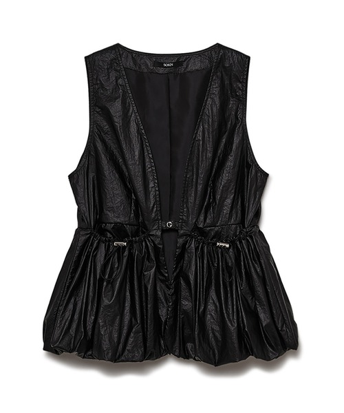 SORIN(ソリン )の「Metalic Taffta Balloon Short Vest(ベスト・レディース・シルバー/ブラック・38)」の11枚目の写真