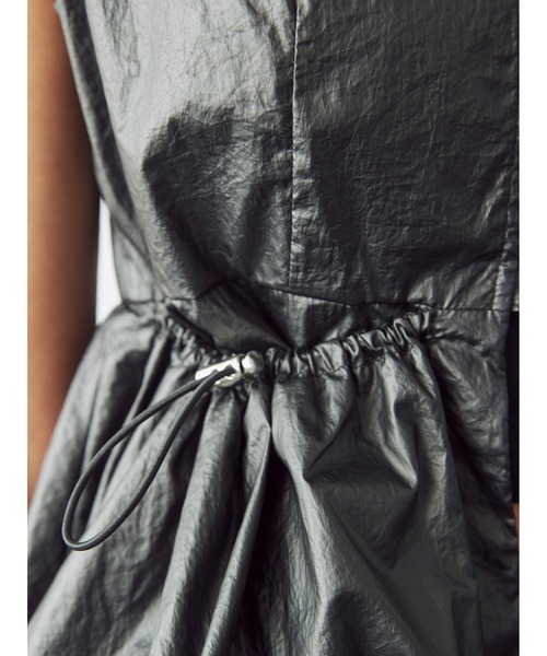 SORIN(ソリン )の「Metalic Taffta Balloon Short Vest(ベスト・レディース・シルバー/ブラック・38)」の12枚目の写真
