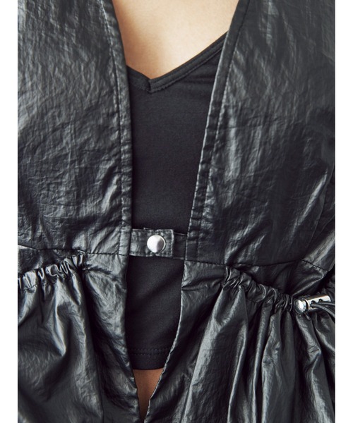 SORIN(ソリン )の「Metalic Taffta Balloon Short Vest(ベスト・レディース・シルバー/ブラック・38)」の13枚目の写真