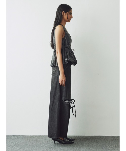 SORIN(ソリン )の「Metalic Taffta Balloon Short Vest(ベスト・レディース・シルバー/ブラック・38)」の15枚目の写真