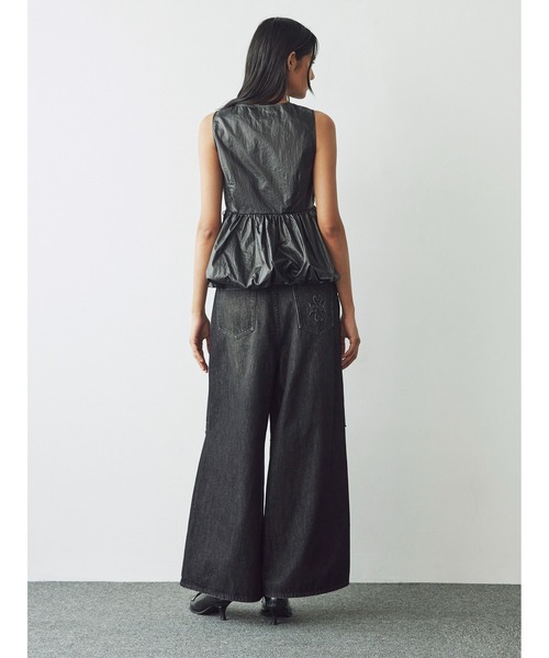 SORIN(ソリン )の「Metalic Taffta Balloon Short Vest(ベスト・レディース・シルバー/ブラック・38)」の16枚目の写真