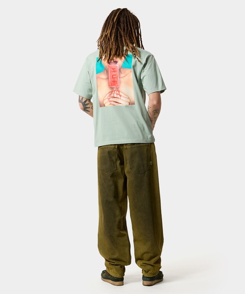HUF（ハフ）の「ICE CREAM TEE（Tシャツ/カットソー・メンズ・ホワイト/ライトグリーン/ブラック/ペールイエロー・S/M/L/XL/XXL）」の15枚目の写真