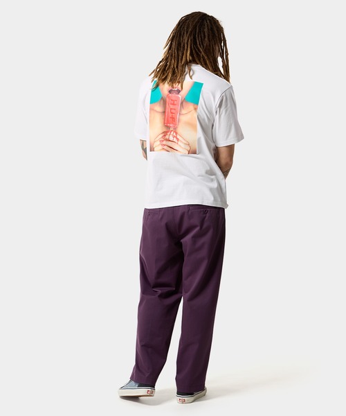 HUF（ハフ）の「ICE CREAM TEE（Tシャツ/カットソー・メンズ・ホワイト/ライトグリーン/ブラック/ペールイエロー・S/M/L/XL/XXL）」の19枚目の写真