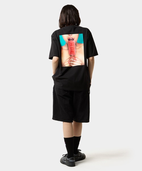 HUF（ハフ）の「ICE CREAM TEE（Tシャツ/カットソー・メンズ・ホワイト/ライトグリーン/ブラック/ペールイエロー・S/M/L/XL/XXL）」の17枚目の写真