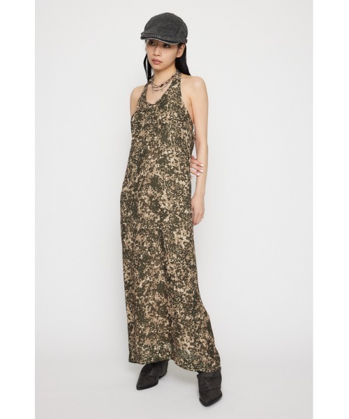 LAGUA GEM(ラグアジェム)の「HALTER NECK CUP ワンピース(ワンピース・レディース・カーキ/ベージュ・SMALL/MEDIUM)」の10枚目の写真