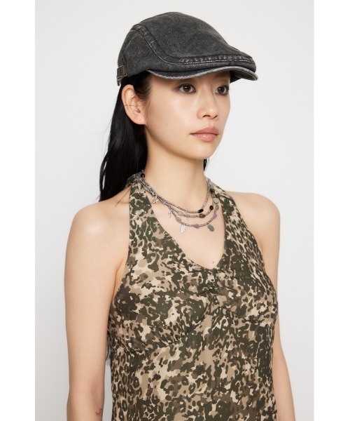 LAGUA GEM(ラグアジェム)の「HALTER NECK CUP ワンピース(ワンピース・レディース・カーキ/ベージュ・SMALL/MEDIUM)」の5枚目の写真