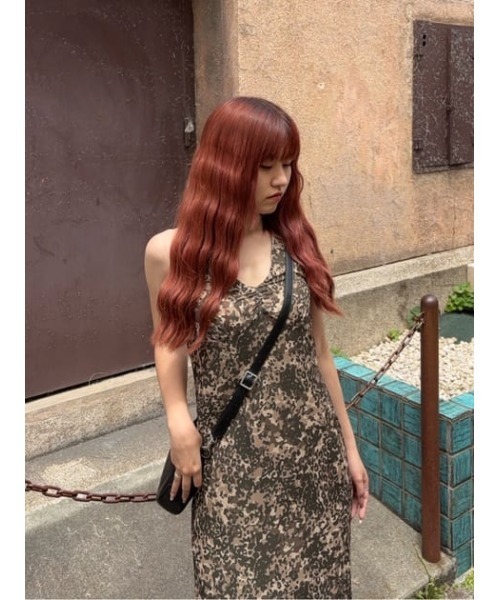 LAGUA GEM(ラグアジェム)の「HALTER NECK CUP ワンピース(ワンピース・レディース・カーキ/ベージュ・SMALL/MEDIUM)」の18枚目の写真