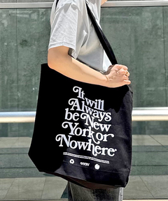 NEWYORK OR NOWHERE】logotote bag(BLK)（トートバッグ）｜AP