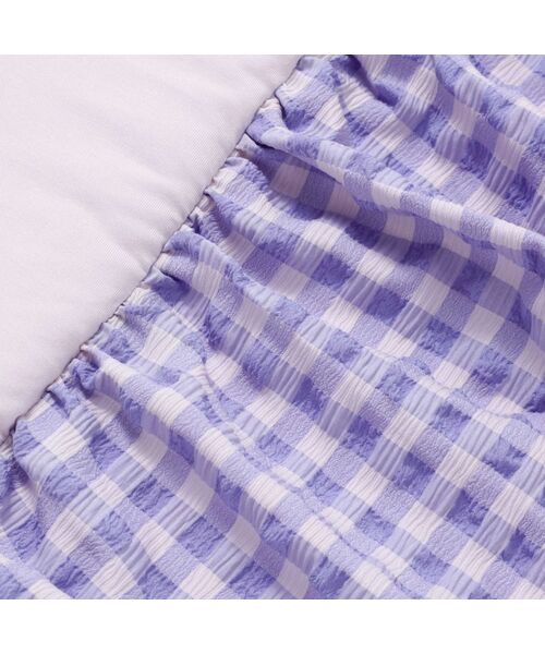 セール】ふわろ 夏でもさらっともちもち ベッドパッド フリル