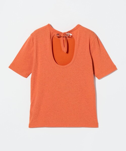 BEAUTY&YOUTH UNITED ARROWS(ビューティーアンドユースユナイテッドアローズ)の「バックリボン ショートスリーブ Tシャツ(Tシャツ/カットソー・レディース・オレンジ/ブラック/オフホワイト・FREE)」の19枚目の写真