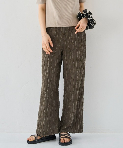 ★ADORE★47500円 トライバルジャカードワイドパンツ ☆ADORE☆47500円 トライバルジャカードワイドパンツ