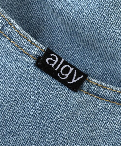 algy（アルジー）の「【接触冷感】ダメージショーパン（デニムパンツ・キッズ・ブラック/サックスブルー/オフホワイト・XX-SMALL/X-SMALL/SMALL/MEDIUM）」の15枚目の写真