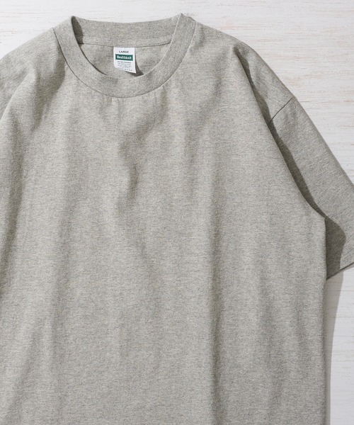 Healthknit(ヘルスニット)の「【Healthknit/ヘルスニット】Made in USA Crew neck S/S / クルーネック Tシャツ(Tシャツ/カットソー・メンズ・ヘザーグレー/ホワイト・MEDIUM/LARGE/X-LARGE)」の2枚目の写真