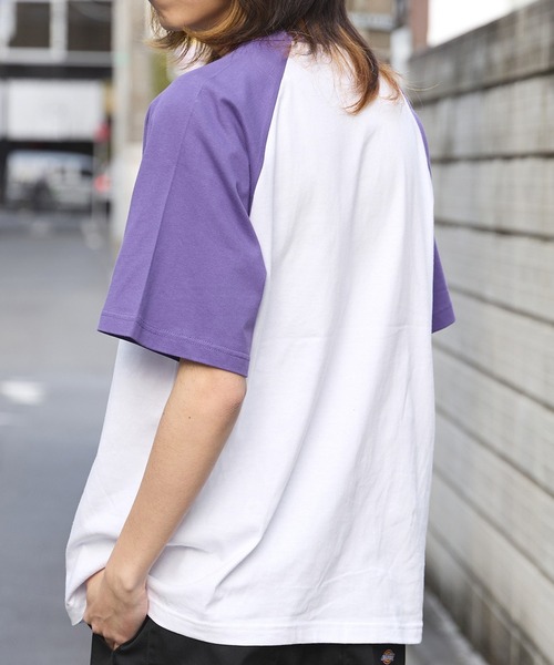 United Athle(ユナイテッドアスレ)の「5.6オンス ラグランスリーブTシャツ / 2トーン 2026年 夏 夏服(Tシャツ/カットソー・メンズ・ブラック/スミクロ/キャメル/グリーン/ブルー/パープル/オリーブ・XL/L/M)」の6枚目の写真