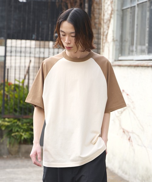 United Athle(ユナイテッドアスレ)の「5.6オンス ラグランスリーブTシャツ / 2トーン 2026年 夏 夏服(Tシャツ/カットソー・メンズ・ブラック/スミクロ/キャメル/グリーン/ブルー/パープル/オリーブ・XL/L/M)」の22枚目の写真