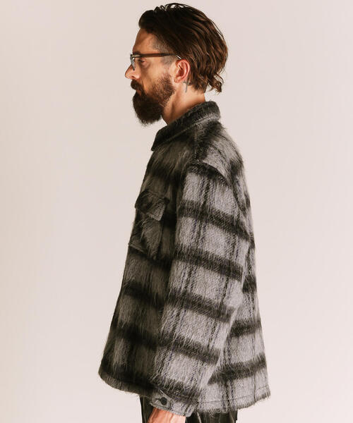Schott/ショット/SHAGGY PLAID SHIRT/シャギー プレイド シャツ