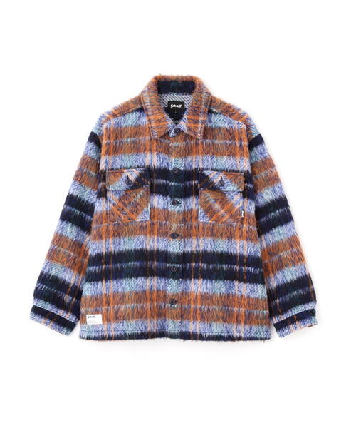 セール】Schott/ショット/SHAGGY PLAID SHIRT/シャギー プレイド
