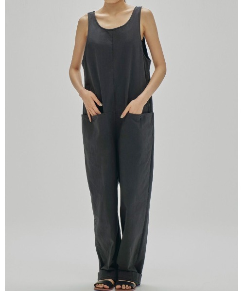 TODAYFUL（トゥデイフル）の「TODAYFUL Cotton Pocket Combinaison 12510303（つなぎ/オールインワン・レディース・インディゴブルー/グリーン/ホワイト・38/36）」の7枚目の写真