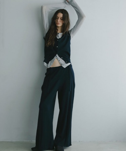 コットンリネンハイゲージニットベスト（ベスト）｜ETRE TOKYO（エトレ