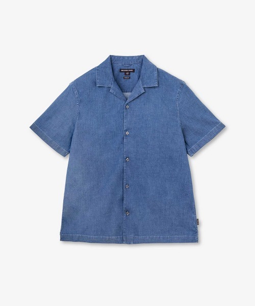 MICHAEL KORS(マイケルコース)の「デニム リラックス シャツ(シャツ/ブラウス・メンズ・ブルー系・L/S/XS/M)」の1枚目の写真