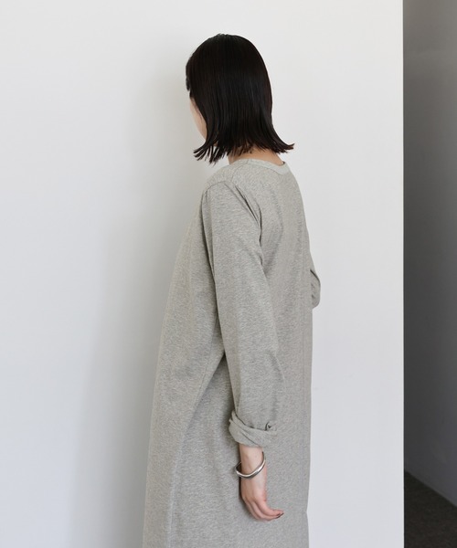 select MOCA Et（セレクトモカエト）の「【Et】Asymmetrical Neck One-piece（ワンピース・レディース・グレー/ブラウン/ブラック・MEDIUM）」の19枚目の写真