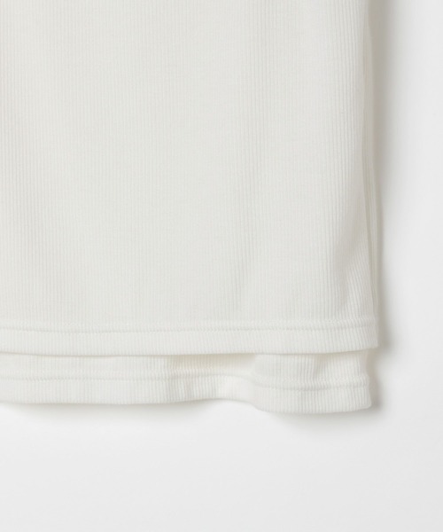 BAYFLOW（ベイフロー）の「[トレンドアイテム]レイヤードタンクトップ（タンクトップ・レディース・ホワイト/テラコッタ・FREE）」の14枚目の写真