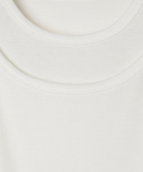 BAYFLOW（ベイフロー）の「[トレンドアイテム]レイヤードタンクトップ（タンクトップ・レディース・ホワイト/テラコッタ・FREE）」の17枚目の写真