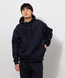 Heavy Hooded Sweatshirt - Seam Pocket