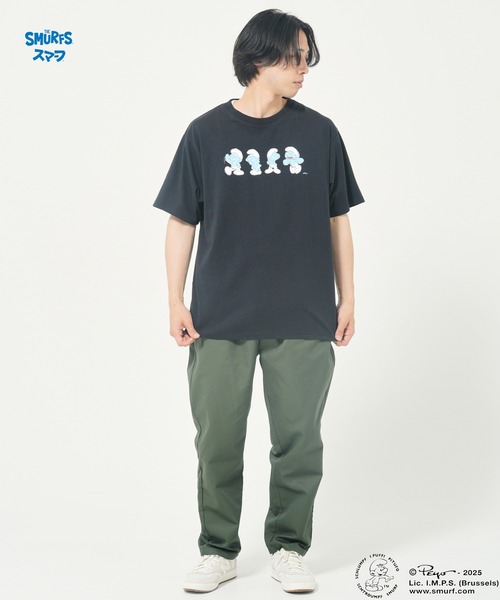 CORISCO(コリスコ)の「【The Smurfs/スマーフ】エモーションズTEE(M1)(Tシャツ/カットソー・メンズ・ブラック/ホワイト/イエロー/パープル・MEDIUM/LARGE/X-LARGE)」の12枚目の写真